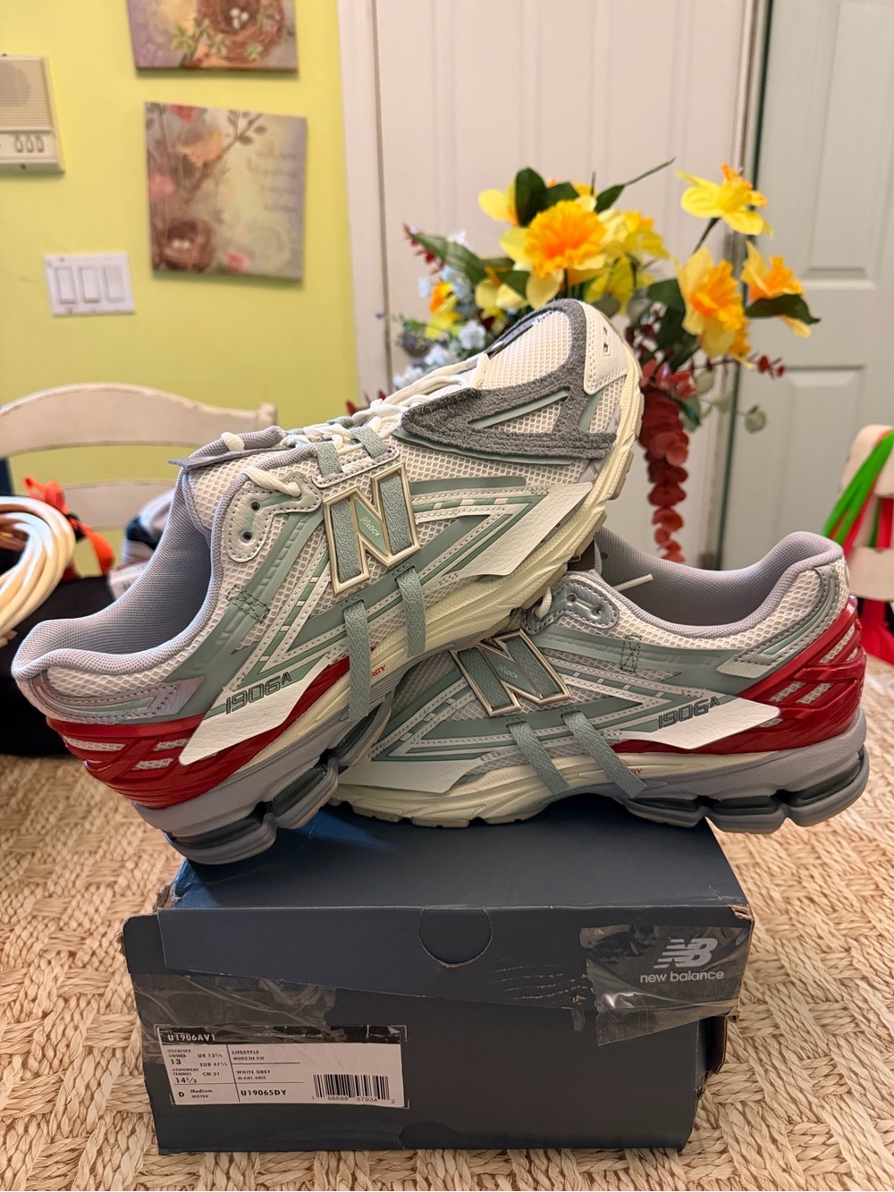 New Balance 1906 AV1 sz 13 mens new in box $200 plus tax sneakers !!! - Picture 2 of 8